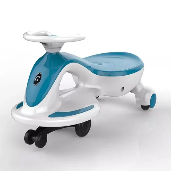 Hot Selling Electric Children's Baby Car Electric Push Rod Swing Car Children's Swing Car