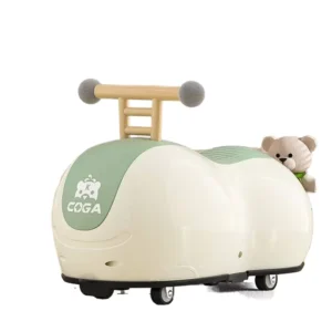 Hot Selling New Kids’ Swing Car Electric Baby Peanut Twister with LED Music Light