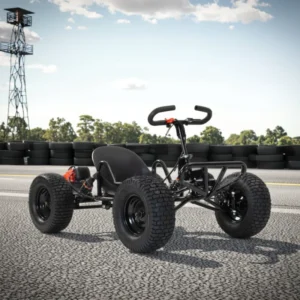 Hot Selling Red Edition Electric Four Wheel Go Kart for Adults Scenic Amusement Drift with Outdoor Chain Drive Cross Border