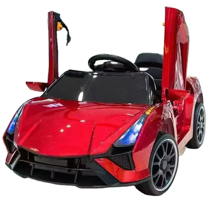 Hot Unisex New Model Four Wheel Electric Ride On Cars Kids Remote Control Battery Operated 2 13 Years Plastic Material Small