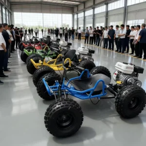 Hot selling 212cc 8inch Tires 4 stroke Gas Go Kart for Teens & Adults Max Speed 80km h