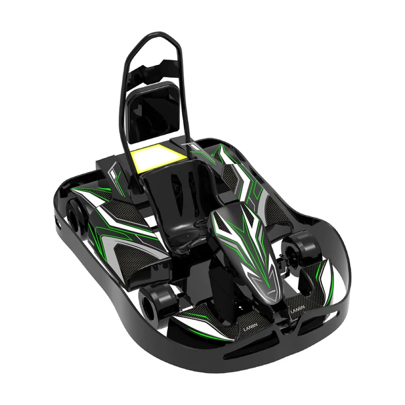 Hydraulic Brake Chain Drive High Speed 80Km H Electric Go Kart 72V 4000W Outdoor Children & Adults