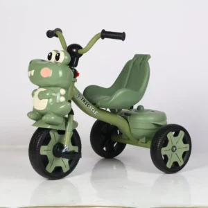 Improves Coordination Kids Tricycle Pram Fun Learning Experience Kids Tricycle with Basket Safe Baby Learn to Walk