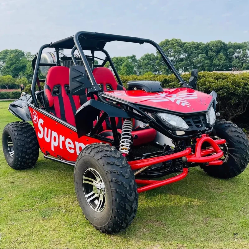 Independent Suspension Off road Go kart Automatic Transmission UTV All terrain Beach Racing Drift Quad Bike 20cc 200kg