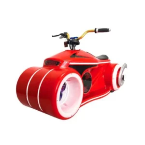 Indoor Children Swing Car Electric Ride On Phantom Motorcycle Bumper Car Colorful Flashing Lights for Amusement Park