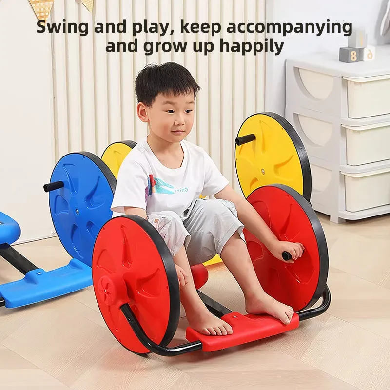 Indoor Folding 3 Wheel Metal & Plastic Eco friendly Scooter Toy for Kids 4-12 Years Old Swing Car