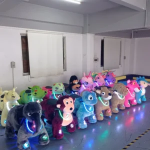 Indoor Kid Playground Electric Car for Children Animal Ride Electrical Riding Animals for Toddlers
