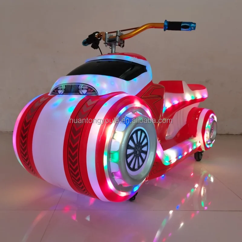 Indoor/Outdoor Electric Battery-Powered Plastic Motorcycle Toys Rides for Adults and Kids Ride-On Play