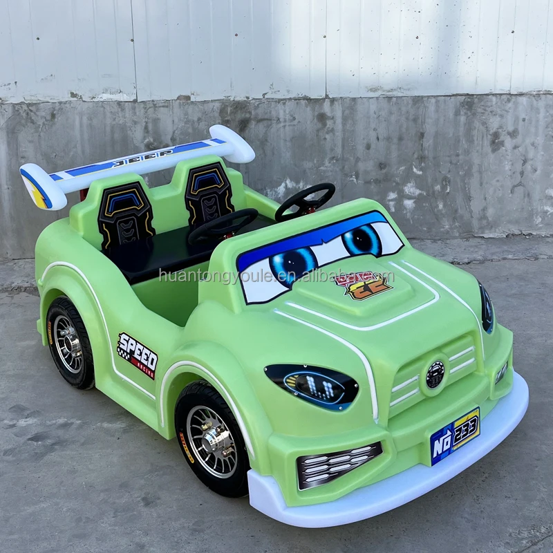 Indoor Outdoor Glowing Electric Plastic Ride On Toy Bumper Cars for Home and Shopping Mall