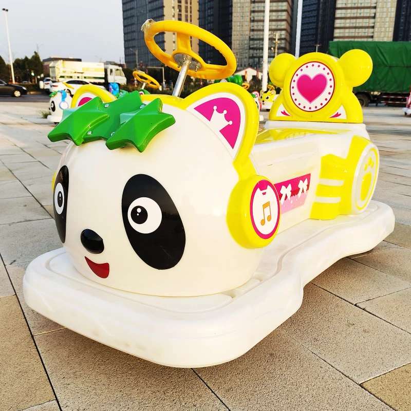 Indoor Outdoor Kiddie Ride on Car Battery Operated Kids' Ride on Car Made of Plastic for Amusement Park Facilities