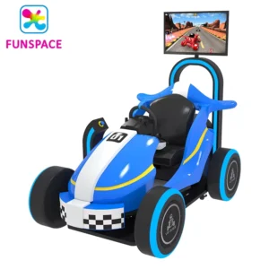 Indoor Playground Other Amusement Park Equipment Vr Game Arcade Kids Racing Car Driving VR Simulator Machine