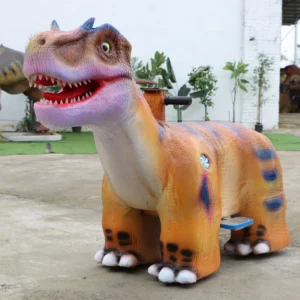 Indoor Ride On Dinosaur Car T rex Baby Animal Dinosaur Electric Scooter Toys for Kids Adventure Park for School Kindergarten
