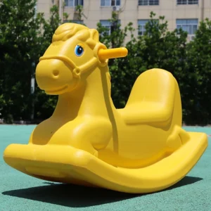 Indoor Rocking Horse Child Toddler Animal Rocking Horse Ride on Toys Factory Plastic Rocking Horse for Kids