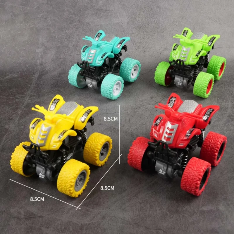 Inertial Sliding ATV Quad Bike Model Toy ABS Plastic Off Road Vehicle for Kids Boys