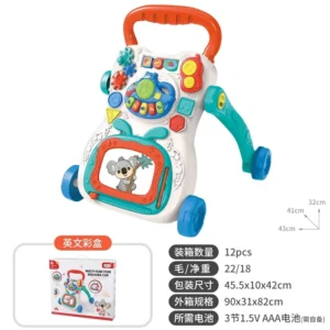 Infant Learning Walker Education Sit-to-Stand Simple Music Push Stroller Baby Walker Factory