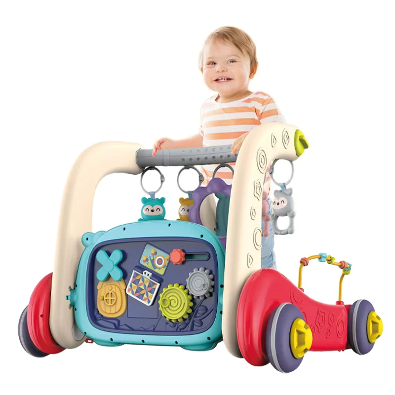 Infant Multi stage Toddler Fitness Rack Frame Baby Walker Toys Lie Down and Play Sit Play New Toys