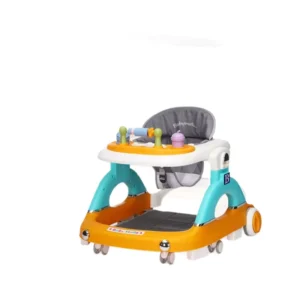 Infant Toddler Walking Stroller Anti O Leg Design Multi Functional Tip Over Resistant Baby Toy Walker Plastic Foldable