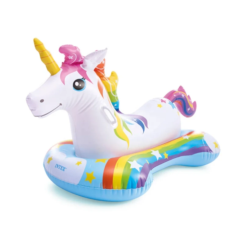 Inflatable Animal Mount Water Play Children's Toy Inflatable Unicorn Ride-on
