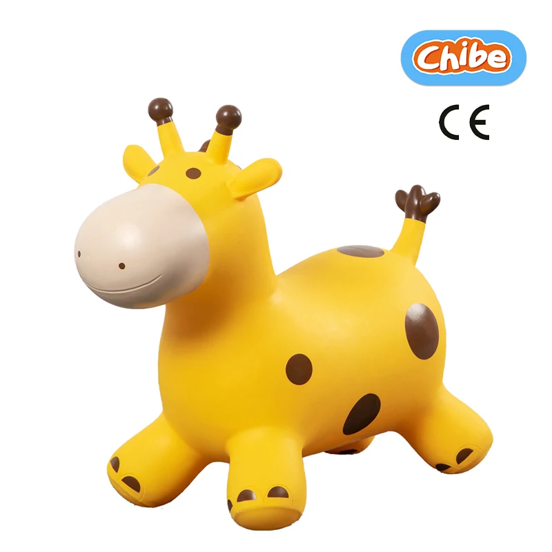 Inflatable Animal Toy Toddler Hopping Ride On Animal Hopper Animal Type Toy PVC Horse Jump Toys for Toddlers Kids 3 4 5 Year
