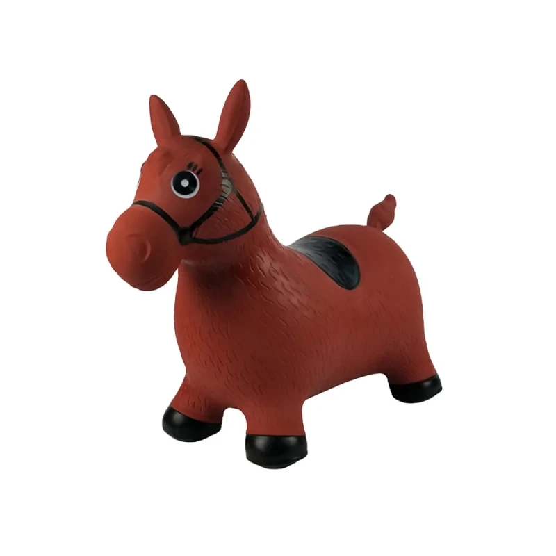 Inflatable Bouncer Jumping Horse Bouncy Hopper Ride on Bouncy Animal Horse