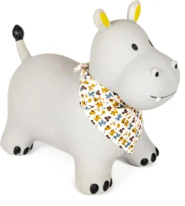 Inflatable Hippo Jumping Animal Hooper Bouncy Horse Toy Unisex PVC High Quality Rabbit for Children Sports Toys