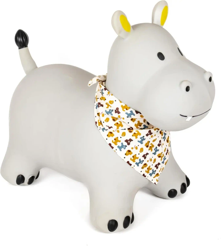 Inflatable Hippo Jumping Animal Hooper Bouncy Horse Toy Unisex PVC High Quality Rabbit for Children Sports Toys