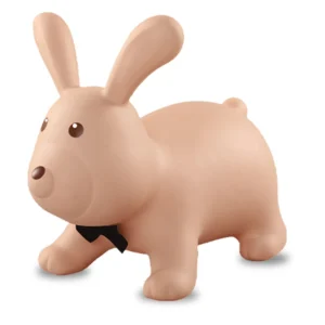 Inflatable Horse Jump Kids Riding Toy Red Bouncy Horse Hop Hop Toy Rabbit Hopper Horse Animal Ride On Toys for Kids