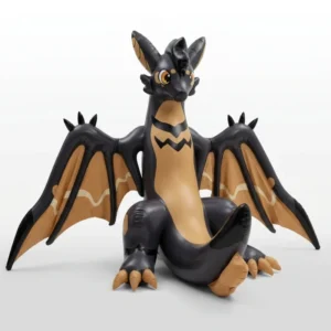Inflatable Zippy Bat Dragon and Inflatable Animal Toy for Ride on and Play
