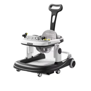 Interactive Sound and Light Foldable Plastic Baby Walker for Young Walkers