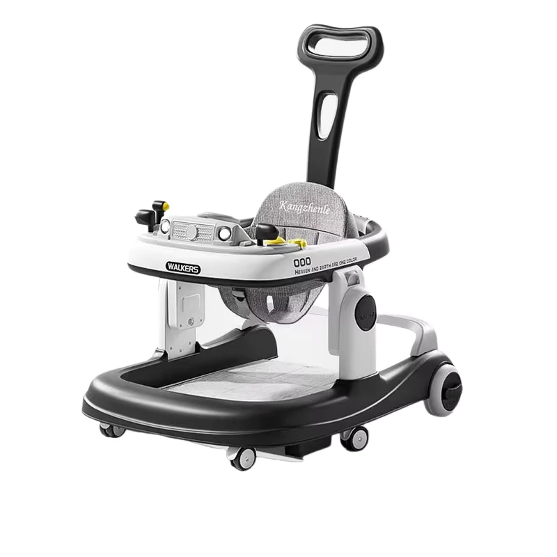 Interactive Sound and Light Foldable Plastic Baby Walker for Young Walkers