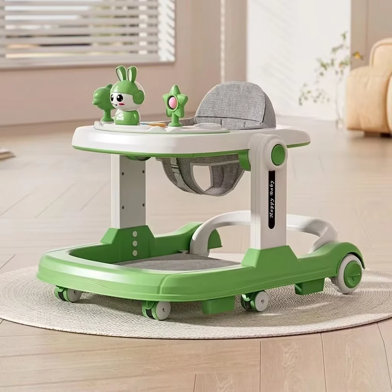 JIANFAN High Quality Plastic Four Wheel Musical Baby Walker with Stopper for 0 36 Months Learning Direct Factory Supply
