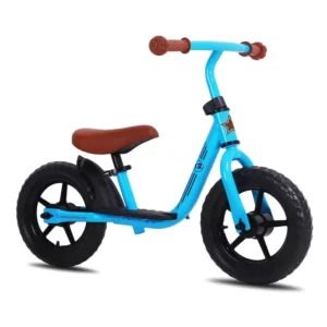 JOYKIE JOYSTAR 10 12 Inch Balance Bike High Carbon Steel Frame and Fork Adjustable Saddle Customizable Kids’ Bike