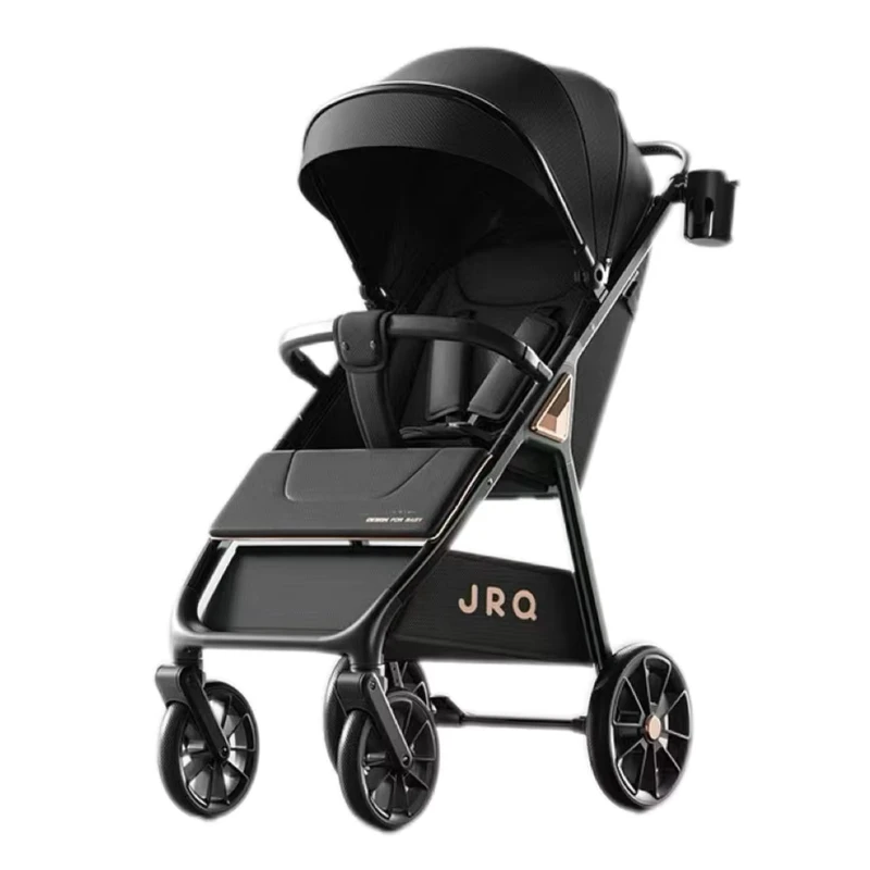 JRQ Model 88 3 360 Degree Foldable Lightweight Portable 2 in 1 Stroller Seat Lie PU Material Aluminum Alloy Frame 20KG Load