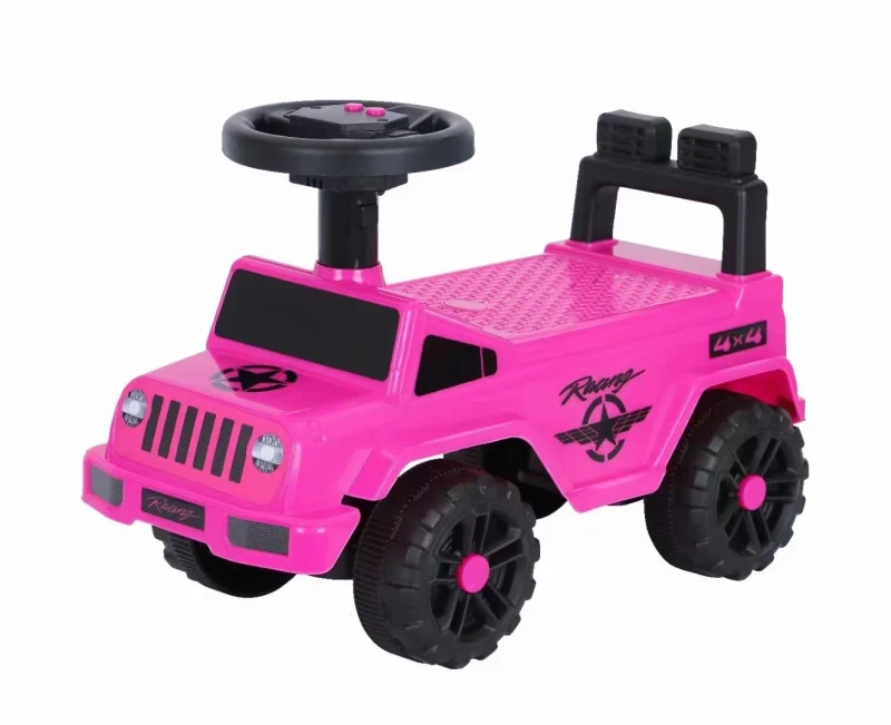 Jeep Ride on Push Car for Baby Baby Swing Car for Kids Baby Foot to Floor Ride on Car with CE EN71 CPC GCC