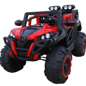 Junlin 12V Luxury 2 Seater Electric Off Road Ride On Car for Kids 3-7 Years Eco Friendly Material Big Battery