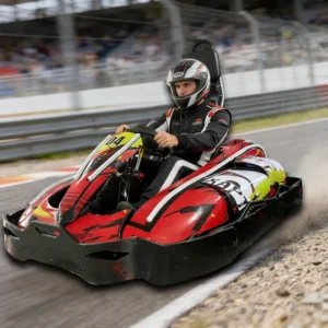 KUPAO DASH 4000w Racing Electric Go Karts for Adult Teen 72V28Ah High Performance Commercial Drift Karting Car