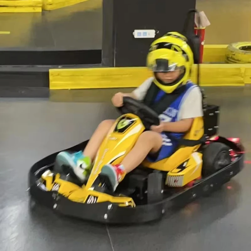 Karting Electric Go Kart Car Go Cart Racing Go Karts for Adults Kids Electric Go Kart Go Karts for Kids