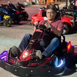 Karting Electric Go Kart Car Go Cart Racing Go Karts for Adults Kids Electric Go Kart Go Karts for Kids