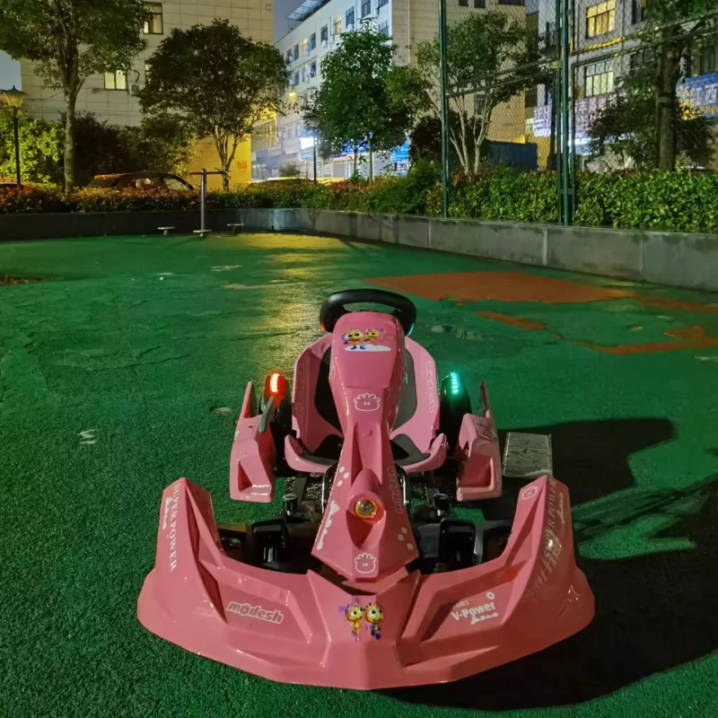 Karting Electric Go Kart Car Go Cart Racing Go Karts for Adults Kids Electric Go Kart Go Karts for Kids