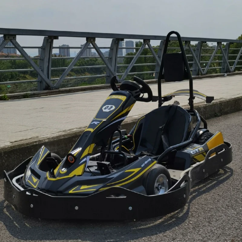 Karting Electric Go Kart Car Go Cart Racing Go Karts for Adults Kids Electric Go Kart Go Karts for Kids
