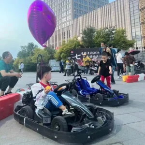 Karting Electric Go Kart Car Go Cart Racing Go Karts for Adults Kids Electric Go Kart Go Karts for Kids