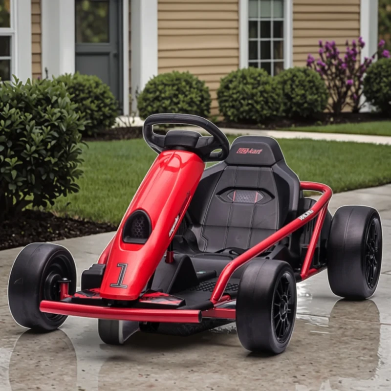 Karting Electric Go Kart Car Go Cart Racing Go Karts for Adults Kids Electric Go Kart for Kids