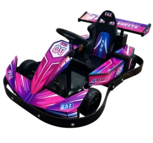 Karting Go Kart Series Manual Start Iron Ride On Car 2WD Remote Control Timed Go Kart for Children Indoor Arcade Games