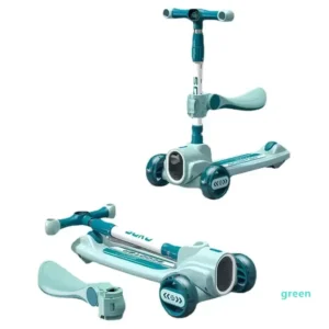 Kick Kids Scooters for Children 3-8 Years Old 3 Wheels Scooter for Children Kids with Pu Wheels