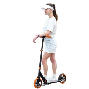 Kick Scooter for Kids Easy Carry Foldable Big Size Two-Wheel Kick Scooter for 2-15 Years for Kids Plastic