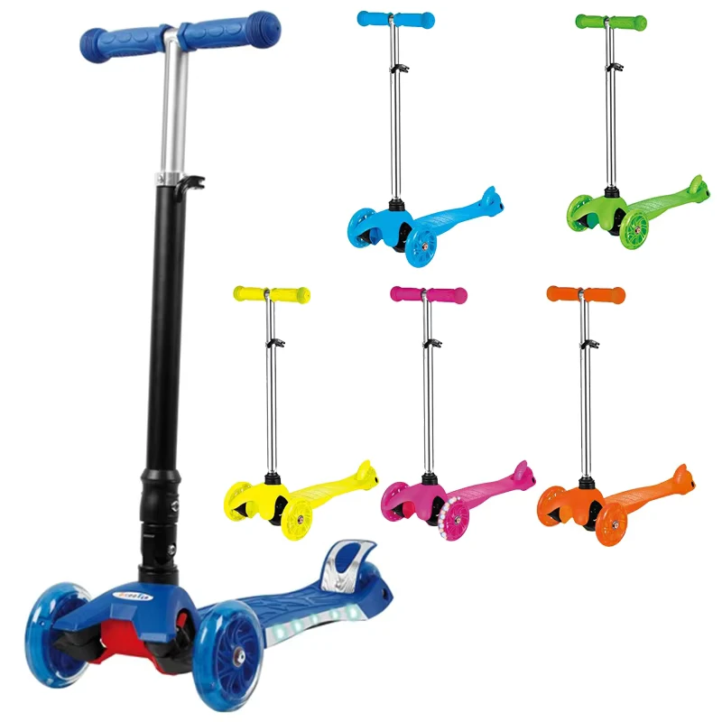 Kick Scooter for Kids New Design Scooter 3 Wheels Manufacturer Selling Kids Scooter Flashing Wheels Children Scooter