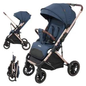 Kidilo Multifunctional Foldable Baby Stroller for Newborns High View Can Sit and Lie Down for Kids