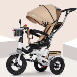 Kids 3 Wheel Tricycle Age 2+ Model KD08 by NO Brand Made of Plastic & Metal