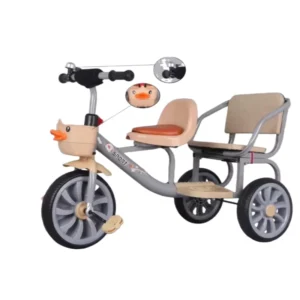 Kids 3 Wheel Tricycle Toys New Fashion 2 to 4 Years Metal Music Children’s Tricycle for Boys and Girls
