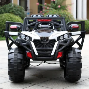 Kids 4×4 Off-Road Ride-On Electric Car (3-8 Years) Parental Remote ABS Body with Safety Belt Unisex for Boys & Girls
